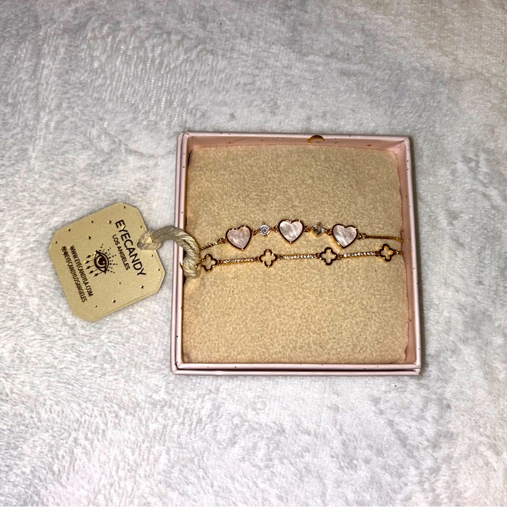 Eyecandy LA Heart bracelet